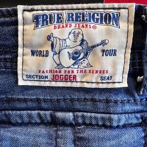True Religion Men's Blue Denim Jeans